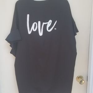 Victoria's Secret OS black cover up robe